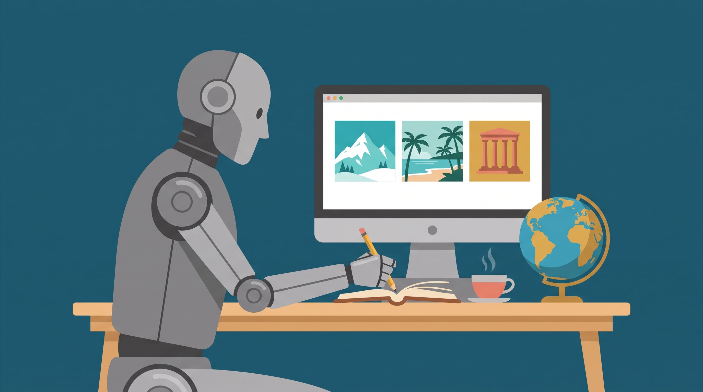 La inteligencia artificial procesa grandes volúmenes de datos para armar itinerarios personalizados según el presupuesto y las preferencias de los usuarios (Imagen Ilustrativa Infobae)