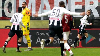 El arquero italiano salió muy