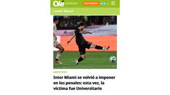 Prensa internacional reaccionó a la