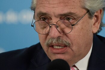 En la imagen, el presidente