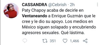 Algunos usuarios de Twitter criticaron