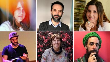 Algunos de los invitados al