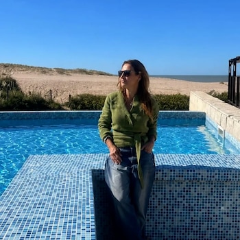 Eleonora Wexler decidió alejarse del bullicio de su vida diaria y se retiró junto a sus queridas mascotas a la Costa (Instagram)