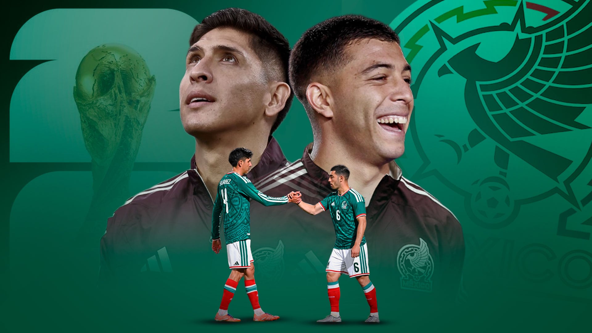 La batalla por el mediocampo del tricolor es una de las dudas más interesantes que tiene Javier Aguirre para el once inicial del 11 de junio vs Sudáfrica. (Jesué Abraham Aviles)