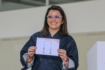 María José Pinto, candidata a