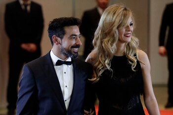 El Pocho Lavezzi y Yanina