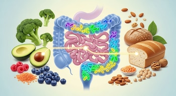 El bajo consumo de fibra