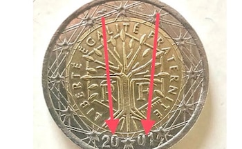 Moneda de 2 euros, con