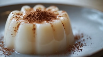 El postre es sencillo de