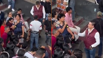 Mujer emula a Sheinbaum y