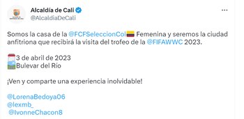 La Alcaldía de Cali promocionó