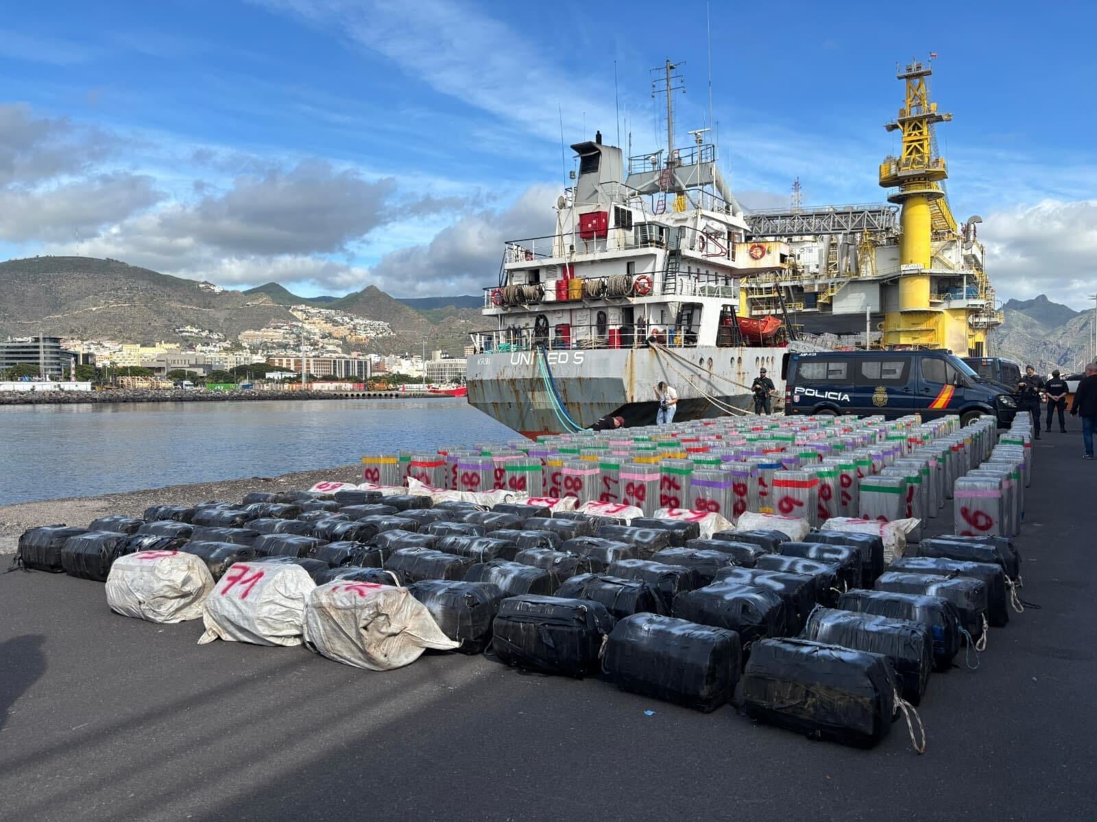 Operativo Marea Blanca: abordaje del buque United S con casi 10 toneladas de cocaína
