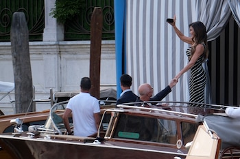 Jeff Bezos y Lauren Sánchez