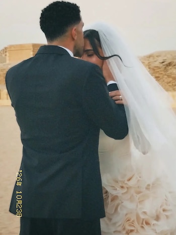 El espectacular casamiento de Mostafa Shoubir, arquero de la selección de Egipto
