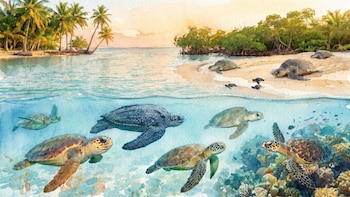 Día Mundial de las Tortugas Marinas: estas son las seis especies que anidan en México y se encuentran en riesgo