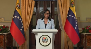 30/08/2026 La presidenta encargada de Venezuela, Delcy Rodríguez
POLITICA