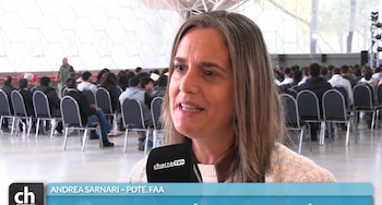 Andrea Sarnari, presidenta de Federación Agraria Argentina
