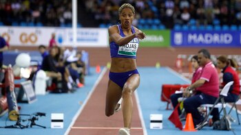 La atleta venezolana Yulimar Rojas,