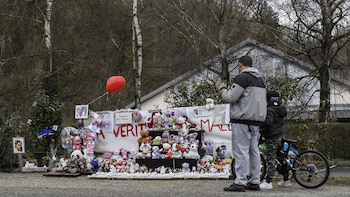 Homenaje en el lugar en