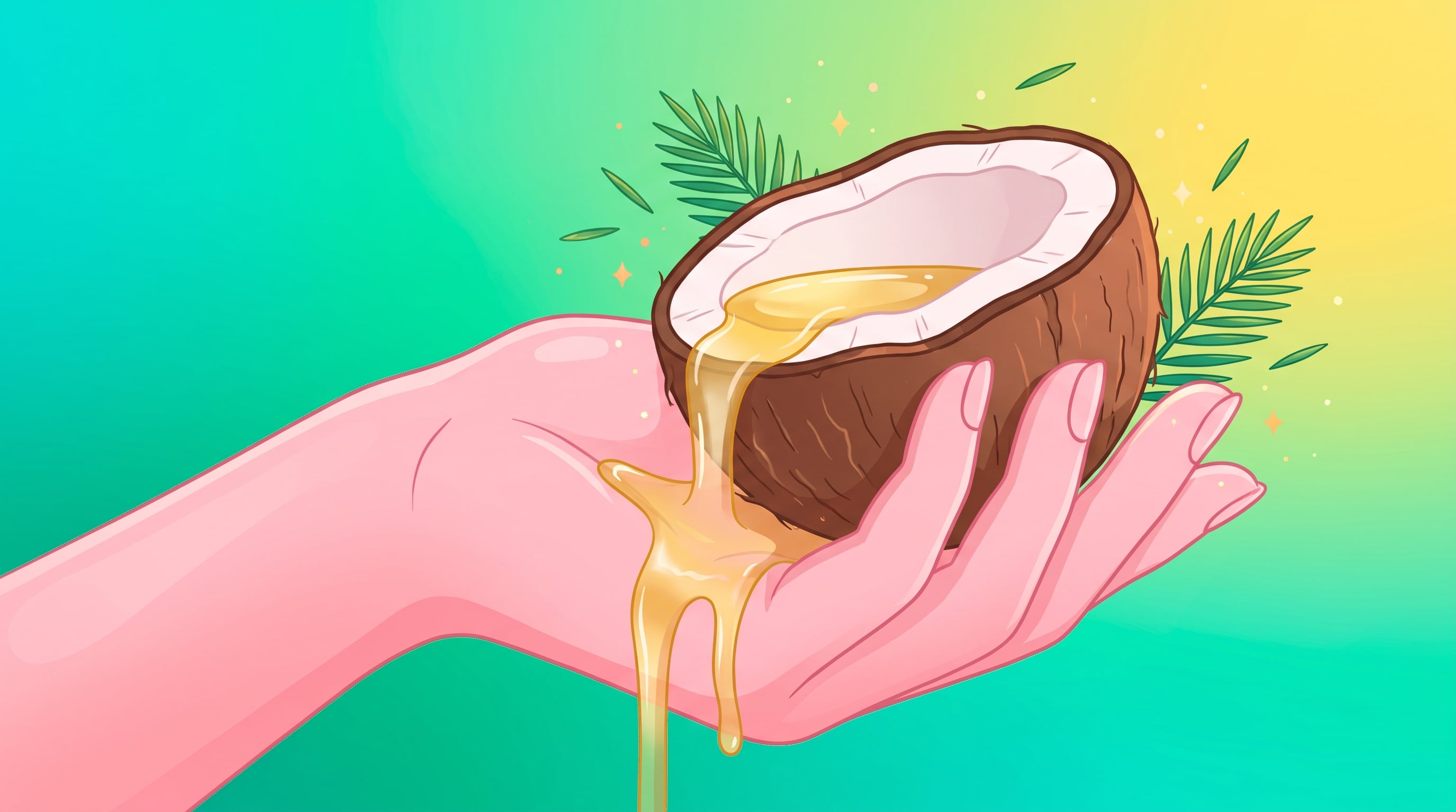 El aceite de coco se incorporó al cuidado de la piel por su aporte de hidratación y protección cutánea (Imagen Ilustrativa Infobae)