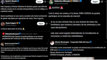 Estas fueron las reacciones que