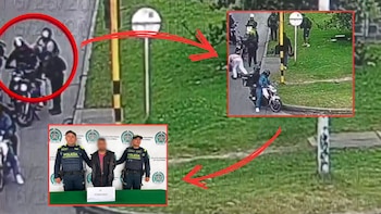 Intolerancia fatal en calle de Bogotá dejó una captura por homicidio: en video quedó la pelea entre motociclistas, que dejó un muerto