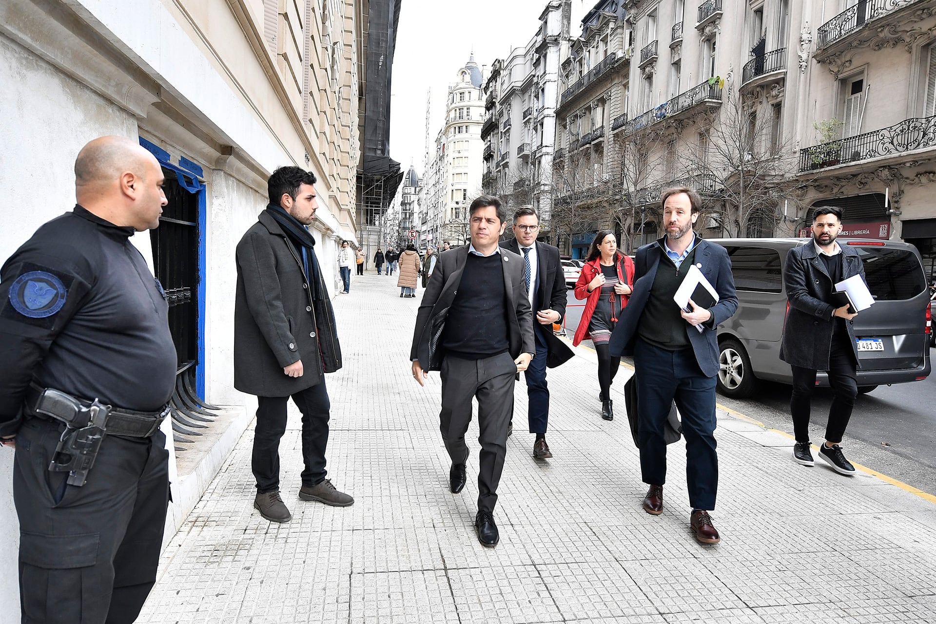 Tras la tercera audiencia, el gobernador anunció que irá