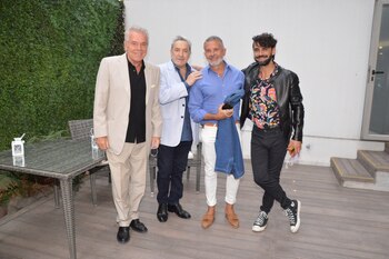 Gonzalo Heredia también charló con