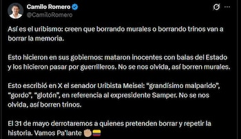 El episodio evidenció una fractura en el debate público, marcando la discusión sobre Cuba y los límites del lenguaje parlamentario - crédito @CamiloRomero/X