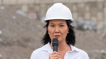 Keiko Fujimori en conferencia