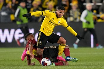 Juan Camilo Hernández es uno de los jugadores más destacados de la MLS en Estados Unidos por sus 16 goles - crédito Sue Ogrocki/AP