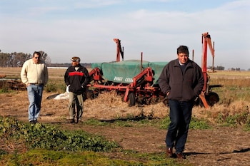 Foto de archivo - Productores