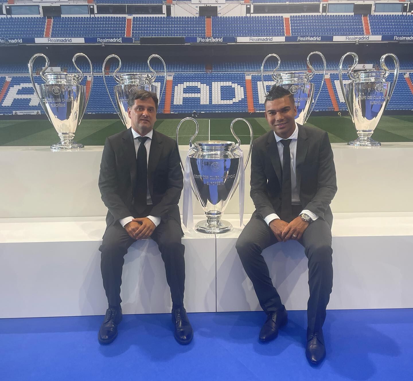 Juni Calafat, que nació en Madrid pero se crió en Brasil, junto a Casemiro