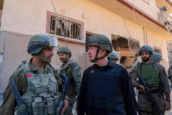 El ministro de Defensa israelí,