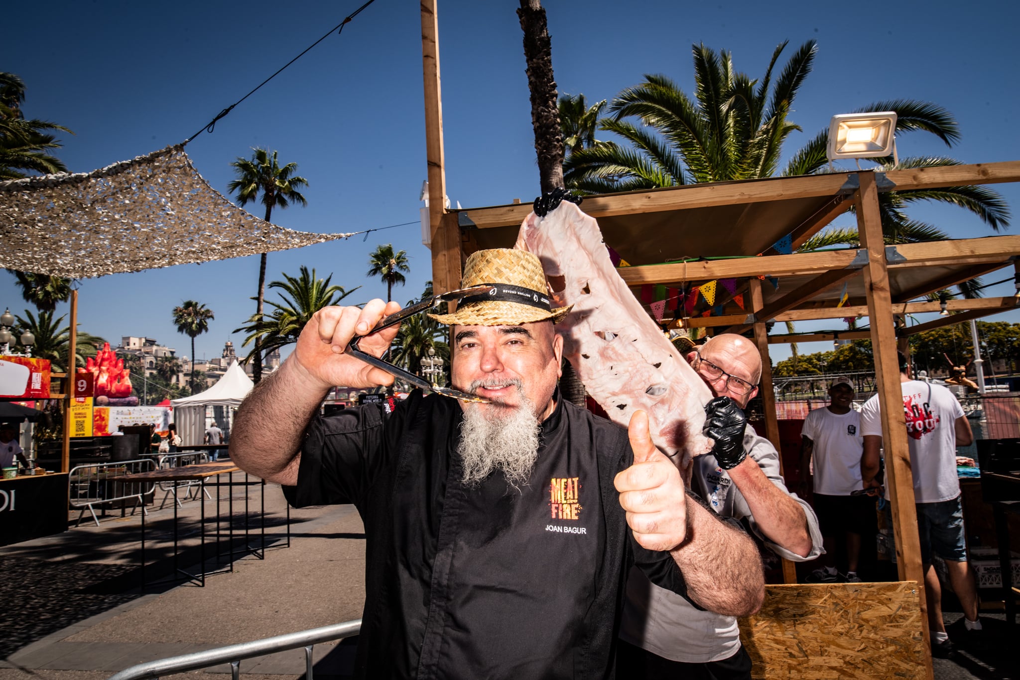 El chef Joan Bagur dio parte de sus secretos del asado