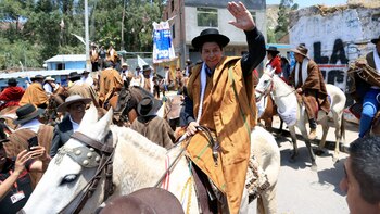 Pedro Castillo en Ayacucho: “Salimos