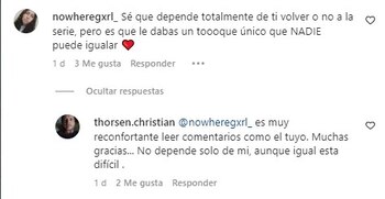 Christian Thorsen responde a la