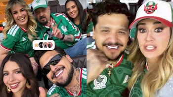 María José se suma a Nodal y Ángela Aguilar para el partido México vs Ecuador: fans le corean ‘Prefiero ser su amante’