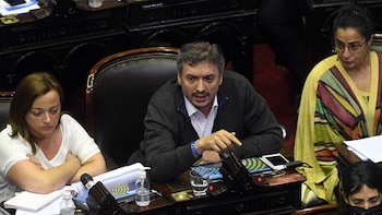 Máximo Kirchner, ex presidente del