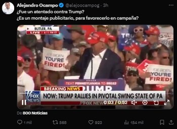 El congresista considera que el