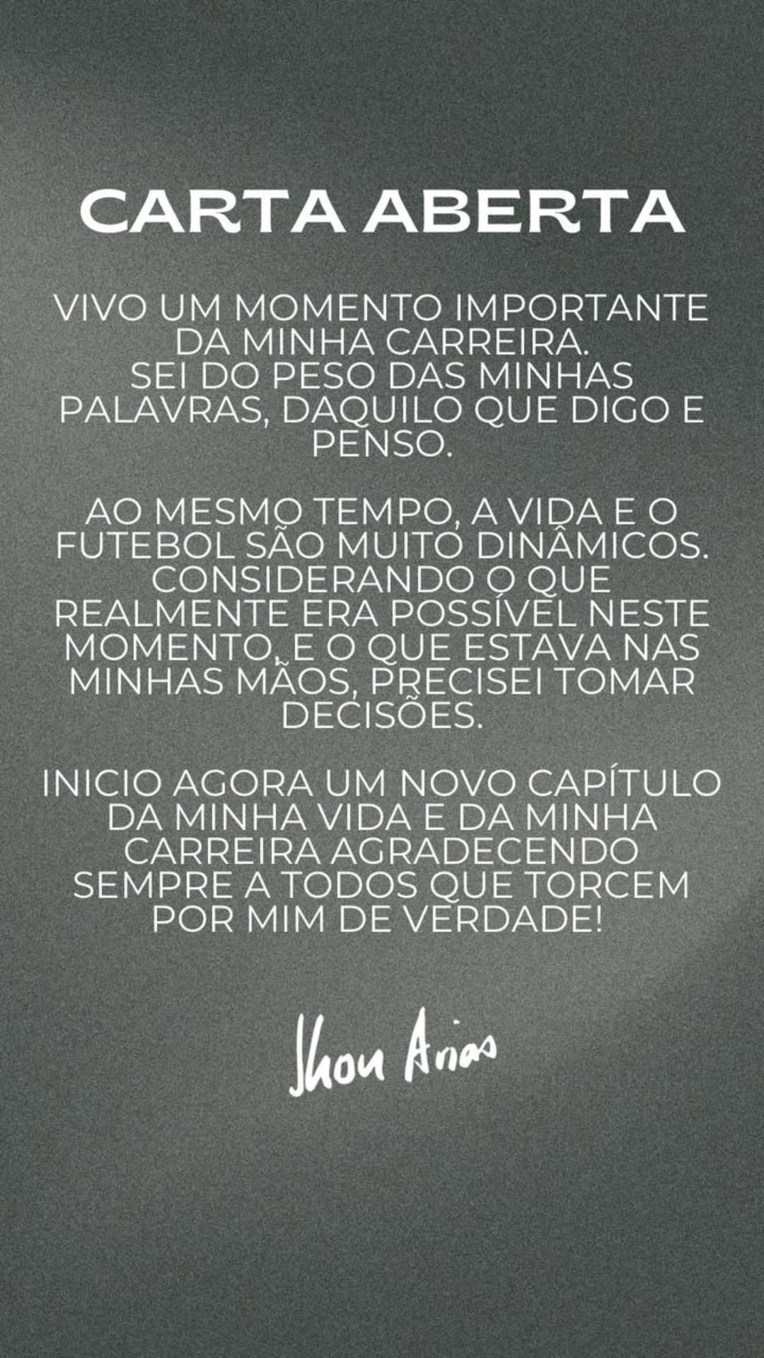 El atacante colombiano se despidió del Wolverhampton-crédito @jhonariasa/Instaghram