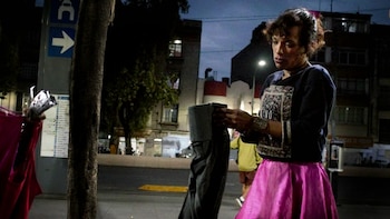 En los zapatos de mujeres