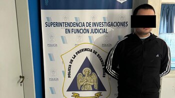 El policía Franco Piñeiro, acusado
