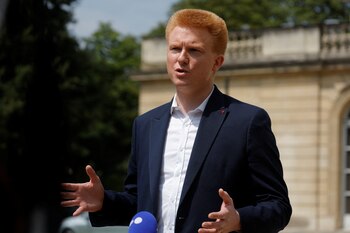 Adrien Quatennens, mienbro de "La