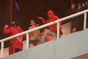 Un hincha de la U