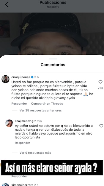 Ciro Quiñonez aseguró que la