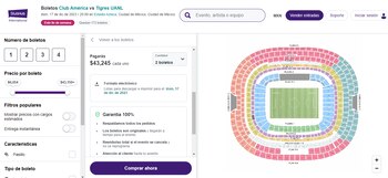 Entradas para la serie final
