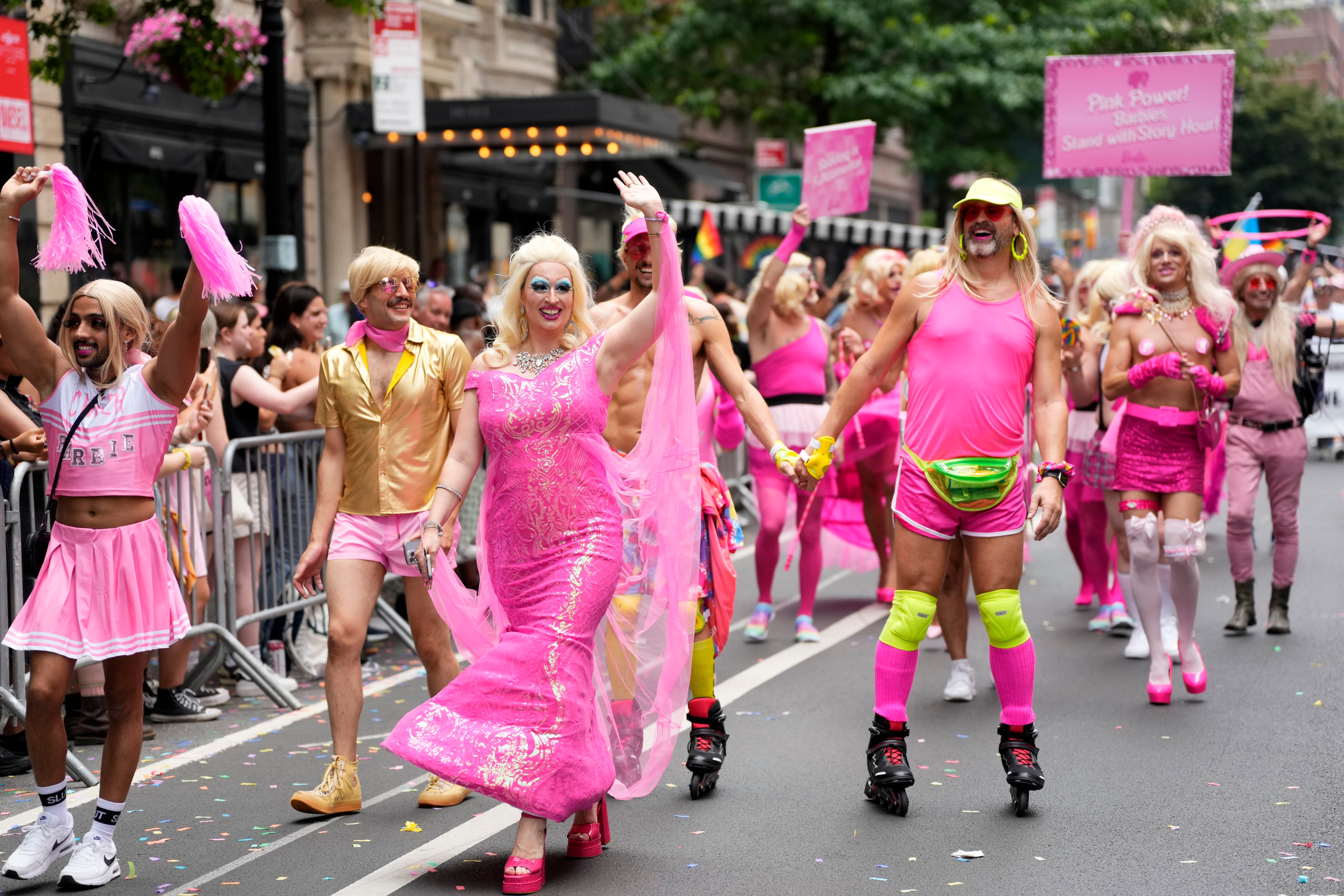 Marcha del Orgullo Gay de Nueva York, el 25 de junio de 2023 (Foto Charles Sykes/Invision/AP)