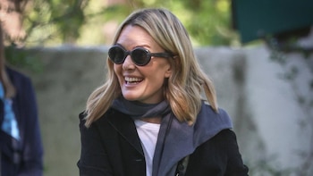 Marta Ortega reúne a su familia al completo en el Longines Global Champions Tour