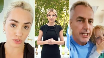 Fabiola Yañez presentó un video